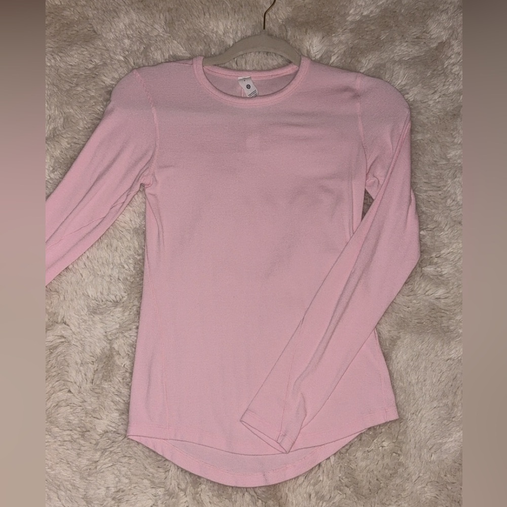 Pink Long Sleeve Women's Top